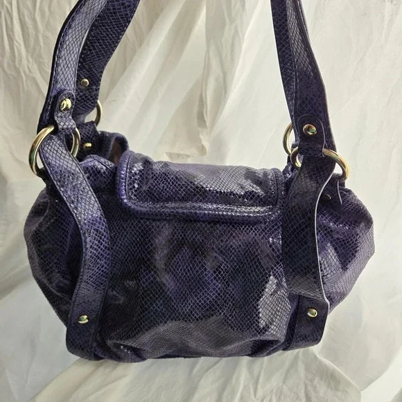 Purple Michael Kors Satchel EUC - Picture 7 of 16